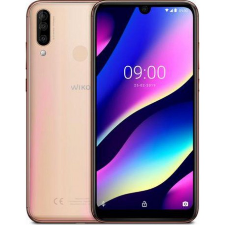 Wiko Smartphone View3 Or 64 Go 6.26 pouces 4G Nano Sim ou carte microSD