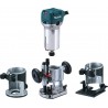 Makita Défonceuse/rouleuse d'angle RT0700CX2J filaire