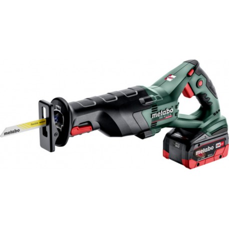 Metabo Scie sabre sans fil SSE 18 LTX BL (602267810) Coffret 18V 2x8Ah LiHD + ASC 145