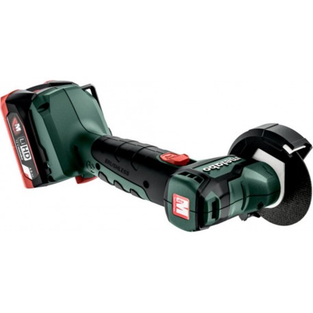 Metabo Meuleuse d'angle sans fil PowerMaxx CC 12 BL (600348800) metaBOX 145 12V 2x4Ah LiHD + ASC 55