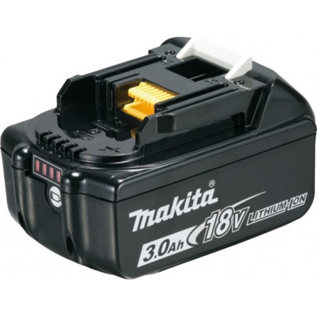 Makita batterie BL1830B Li, 18 V / 3 Ah indicateur de charge de batterie 197599-5