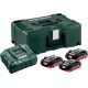 Metabo Basic-Set 3xLiHD 4.0 Ah + ML 685133000