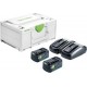 Festool Set Énergie SYS 18V 2x5,2/TCL 6 DUO 577075