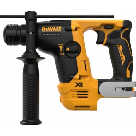 Dewalt Marteau perforateur sans fil DeWalt 12 volts SDS-plus 14mm (sans balais), 1,1 joule - version de base DCH072NT-XJ