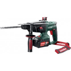 Metabo Marteau combiné sans fil KHA 18 LTX metabo, Coffret, 18V 2x4Ah Li-Ion + ASC 55 600210500