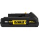 Dewalt Batterie de rechange DeWalt 18 volts / 2 Ah XR avec protection spéciale du boîtier contre les acides et les produits chim