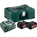 Metabo Set de base 2x5,2 Ah + metaBOX 145 (685065000)