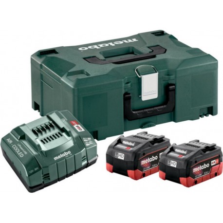 Metabo Basic-Set 2xLiHD 5.5 Ah ASC Ultra + ML 685077000