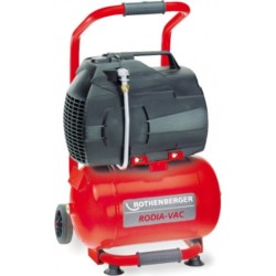 Rothenberger Pompe à vide, RODIA-VAC, 230 Volt avec réservoir de sécurité de 10 litres FF35200