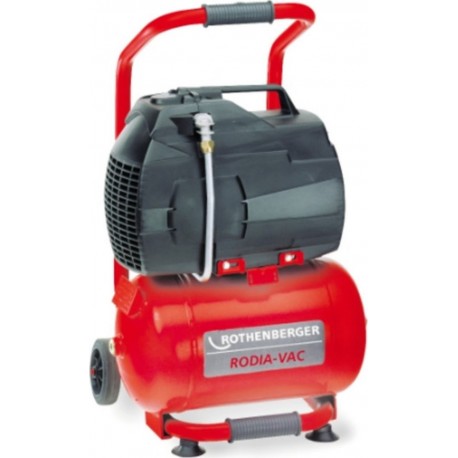 Rothenberger Pompe à vide, RODIA-VAC, 230 Volt avec réservoir de sécurité de 10 litres FF35200