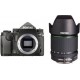 Pentax Appareil Photo Reflex KP Noir + objectif 18-135mm