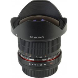 Samyang Objectif pour Reflex 8mm f/3.5 UMC Fisheye CS II pour Nikon