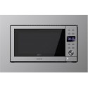 Micro-ondes encastrable cecotec grandheat 2000 built-in steelblack acier, 700w, 20l de capacité