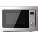 Micro-ondes encastrable cecotec grandheat 2500 built-in steelblack acier, 900w, 25l de capacité