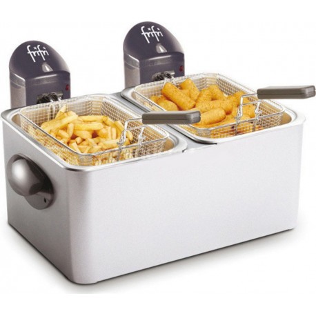 NC Friteuse double 2x4,5l 2x3200W inox - fi.1998 fi.1998