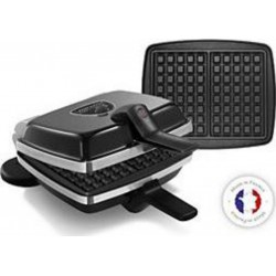 Lagrange Gaufrier - Croque-monsieur Gaufrier Super 2 Gaufres Noir 039122