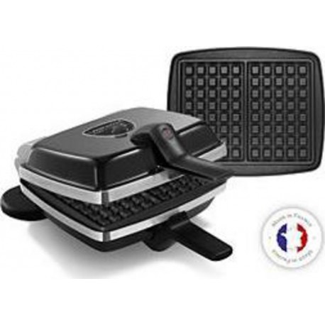 Lagrange Gaufrier - Croque-monsieur Gaufrier Super 2 Gaufres Noir 039122