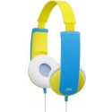 JVC Casque HA-KD5-Y-E Casque jaune-bleu