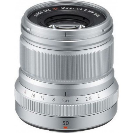 Fujifilm Obj XF50mmF2 R WR Silver