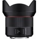 Samyang Objectif pour Reflex Plein Format AF 14mm F2.8 Canon EF