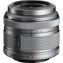 Olympus Objectif pour Hybride Digital ED 14-42mm II R 1:3.5-5.6 Argent