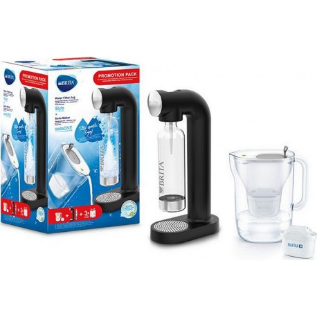 Brita Machine à soda sodaone + carafe + 3 bouteilles