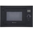 Continental Edison Micro-ondes encastrable noir 25L 900W grill 1000W Cemo25geb2