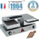 Gaufrier professionnel snacky cône électrique - 2 cônes - sofraca