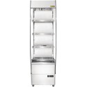 NC Vitrine murale libre-service chauffante slim - 220 l - buffalo - inox2204946001742