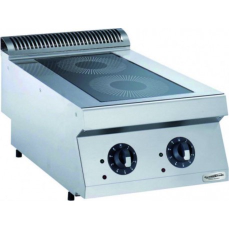 NC Réchaud induction professionnel gamme 700 - 2x3,5 kw - combisteel - 400700250