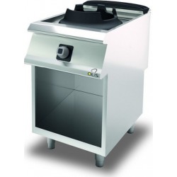 NC Wok gaz 1 feu sur placard ouvert diamante 90 - 10 ou 14 kw - olis - 10 kw900