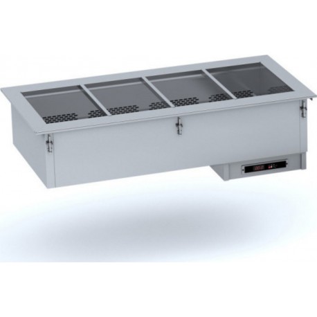 NC Bain-marie drop-in air chaud - 2 à 5xgn 1/1 - combisteel - 2xgn 1/11765720373