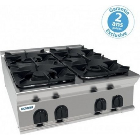 NC Plaque de cuisson - top 4 feux super vifs gaz - gamme 900 - 900