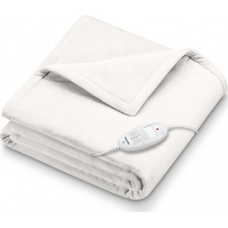 Beurer Couverture chauffante HD75COSY Blanche