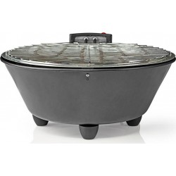 Nedis Barbecue Électrique Circulaire 30cm 1250 Watts