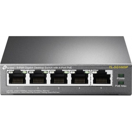 5-PORT GIGABIT DESKTOP SWITCH TL-SG1005P