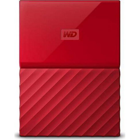 WD MYPASSPORT Disque Dur 2Tb Rouge WDBS4B0020BRD-WESN