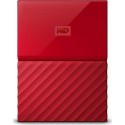 WD MYPASSPORT Disque Dur 2Tb Rouge WDBS4B0020BRD-WESN