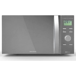 NC Micro-ondes avec gril cecotec proclean 9110 argenté, capacité de 30 l, 1000w