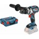 Bosch Perceuse-visseuse à percussion sans fil GSB 18V-85 C Solo (connectable) Coffret L-BOXX sans batterie