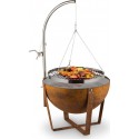 Blumfeldt Brasero Fire Globe Ø60cm - Rouille