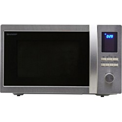 Sharp Micro-Ondes Combiné Inox 1100W R922STWE