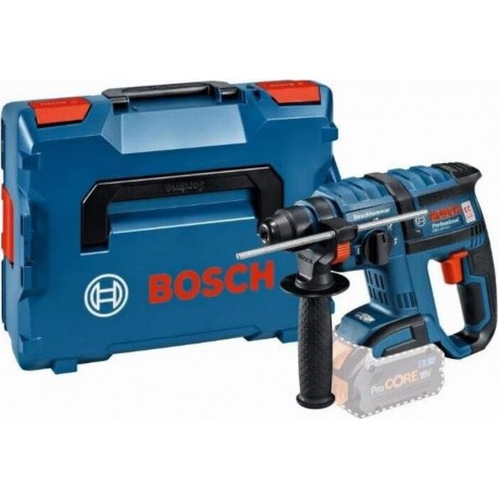 Perforateur Bosch pro sans fil GBH 18 V-EC + coffret L-BOXX Version solo sans batterie ni chargeur 0611904003