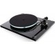 REGA Platine vinyle Planar 3 avec EXACT noir brillant