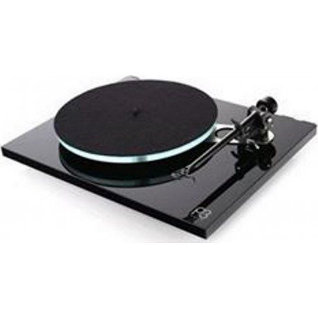 REGA Platine vinyle Planar 3 avec EXACT noir brillant