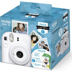 Fujifilm Appareil photo Instantané Pack iconique instax mini 12 Blanc