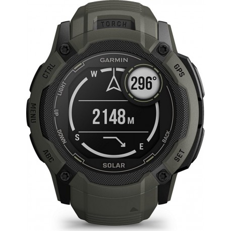 Garmin Montre sport Instinct 2X Solar Moss