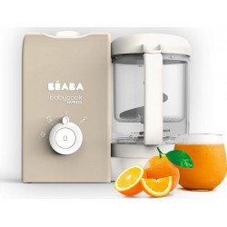 Beaba Mixeur Cuiseur Bébé Babycook Express terre d'argile