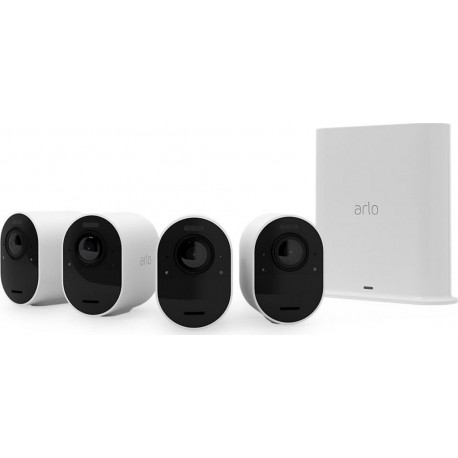 ARLO Caméra de surveillance 4 caméras ULTRA2 blanc VMS5440-200EUS