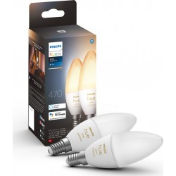 Philips Ampoule connectée HUE White Ambiance E14 X2